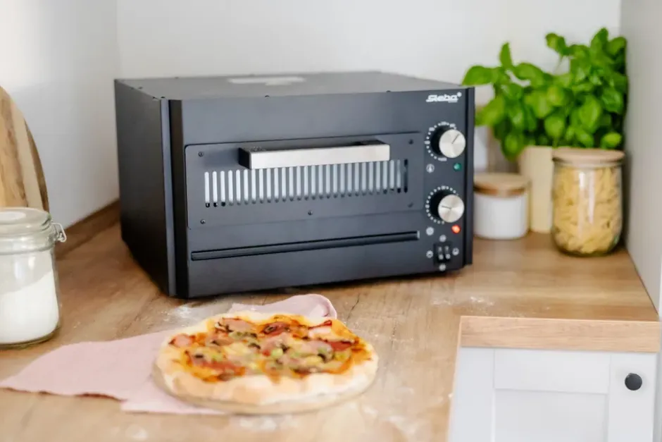 Steba PB1800 Power pizzaugn 1800W 9 L, Svart