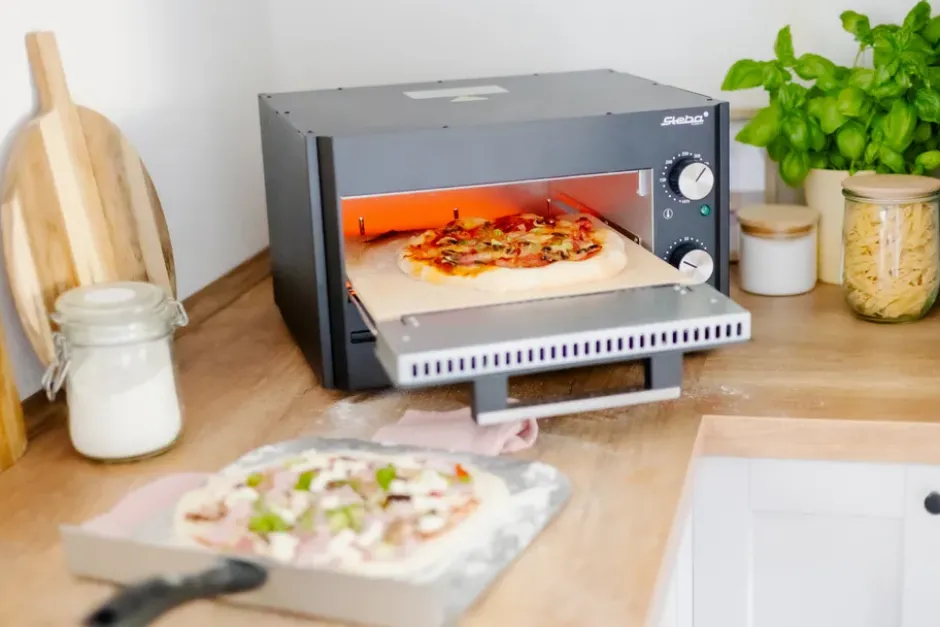 Steba PB1800 Power pizzaugn 1800W 9 L, Svart