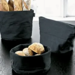 Stelton brödpåse, sand-svart