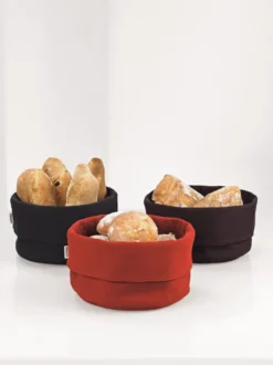 Stelton brödpåse, svart-svart
