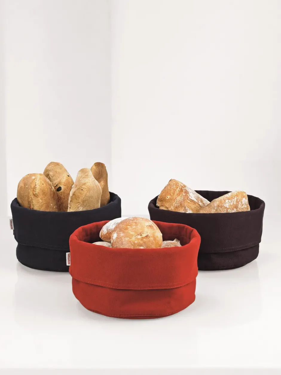 Stelton brödpåse, svart-svart