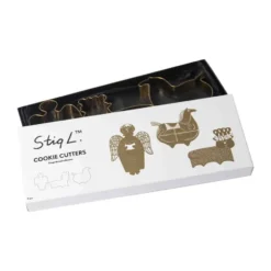 Stig L pepparkaksform 3 delar, Guld