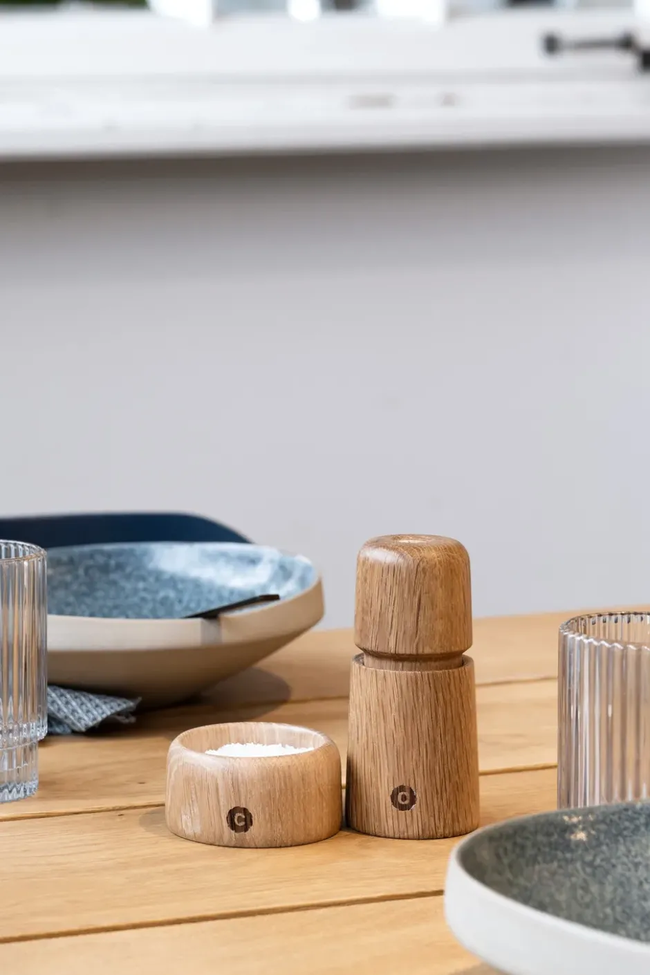 Stockholm kryddkvarn, Natural, FSC oak, 11 cm