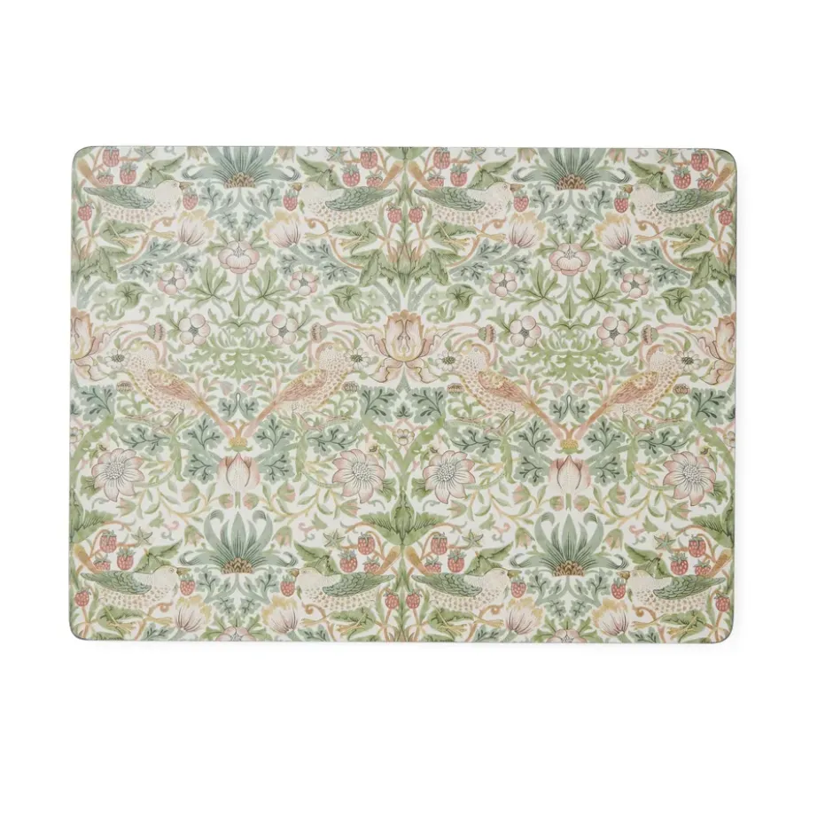 Strawberry Thief bordsunderlägg 30x40 cm 4-pack, Green