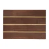 Stribe skärbräda fine 25x36 cm, Walnut-ash
