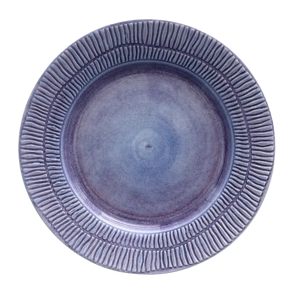 Stripes tallrik Ø28 cm, Viol
