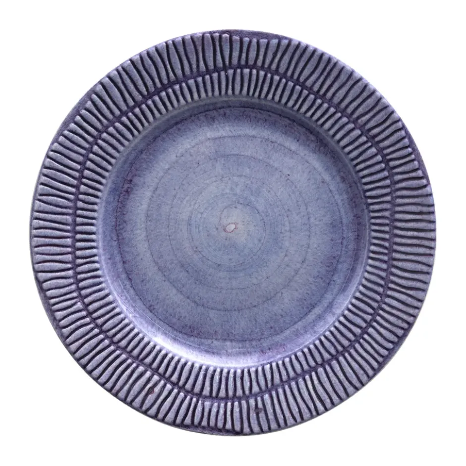 Stripes tallrik Ø21 cm, Viol