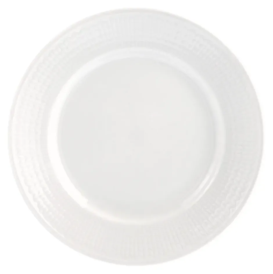 Swedish Grace assiett Ø17 cm, snö (vit)
