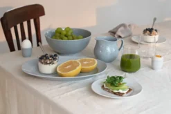 Swedish Grace assiett Ø17 cm, snö (vit)