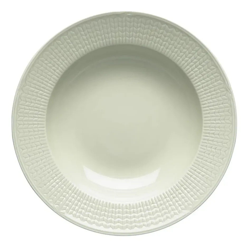 Swedish Grace djup tallrik Ø25 cm, äng (ljusgrön)