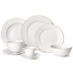 Swedish Grace Gala tallrik Ø27 cm, Vit