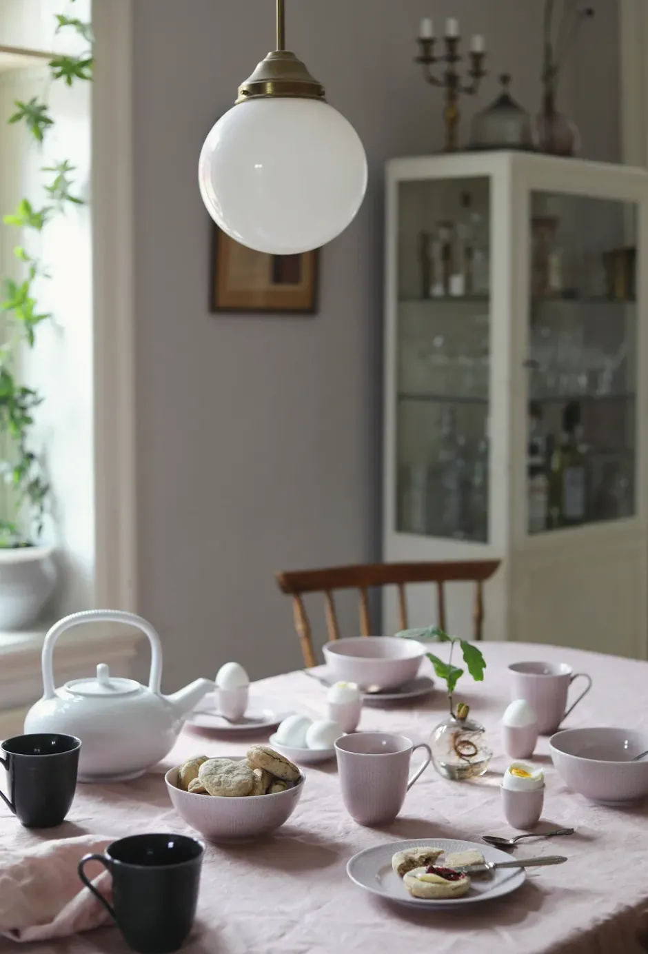 Swedish Grace skål 30 cl, ros (rosa)