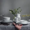 Swedish Grace tallrik 21 cm, 6-pack snö (vit)