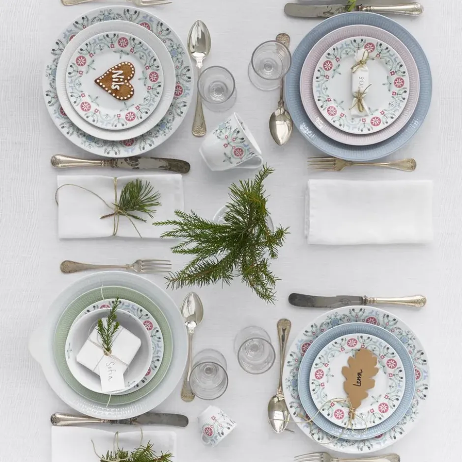Swedish Grace Winter assiett 17 cm, vit