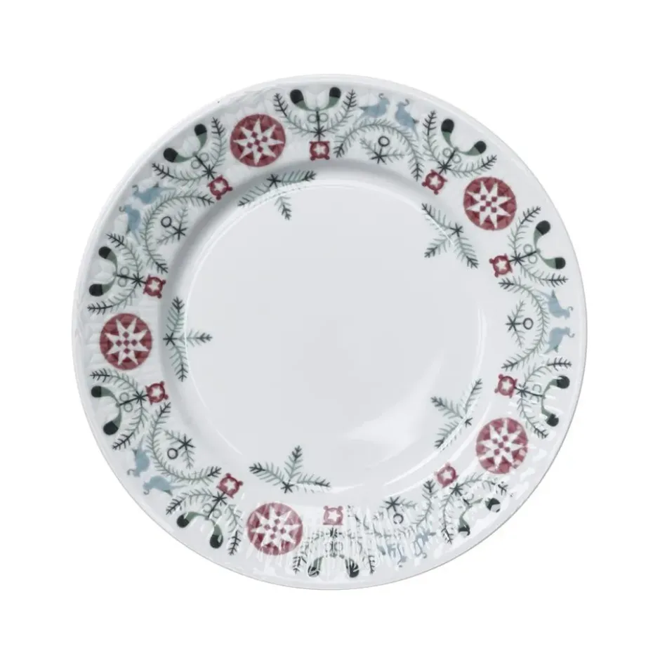 Swedish Grace Winter assiett 17 cm, vit