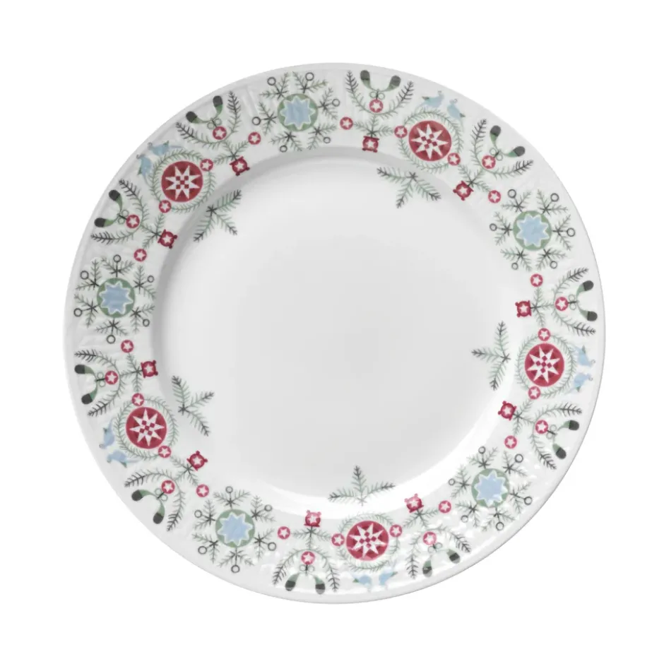 Swedish Grace Winter tallrik 21 cm, vit