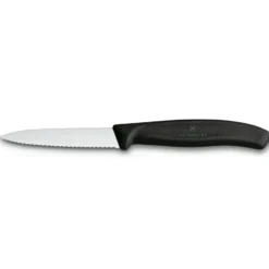 Swiss Classic grönsaks-/skalkniv 8 cm, Svart