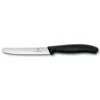 Swiss Classic korv-/tomatkniv 11 cm, Svart