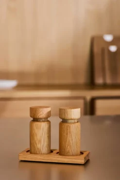 Tabletopper kryddkvarnsställ, FSC oak
