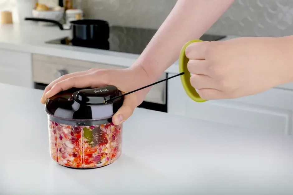 Tefal 5 sec chopper minihackare med iskrossarblad, 0,9 L