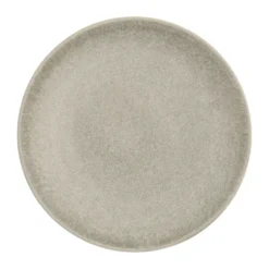 Terra assiett, Beige stengods, Ø22 cm