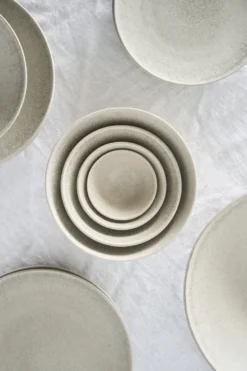 Terra mattallrik, Beige stengods, Ø26,5 cm