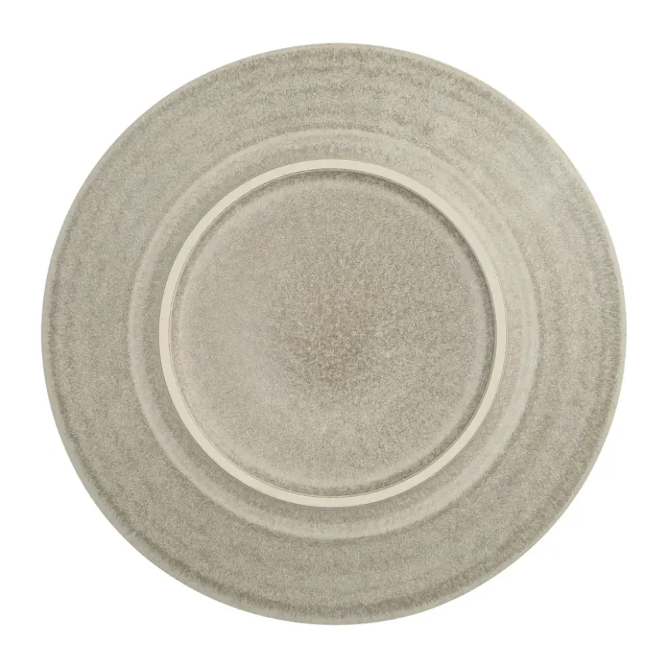 Terra mattallrik, Beige stengods, Ø26,5 cm