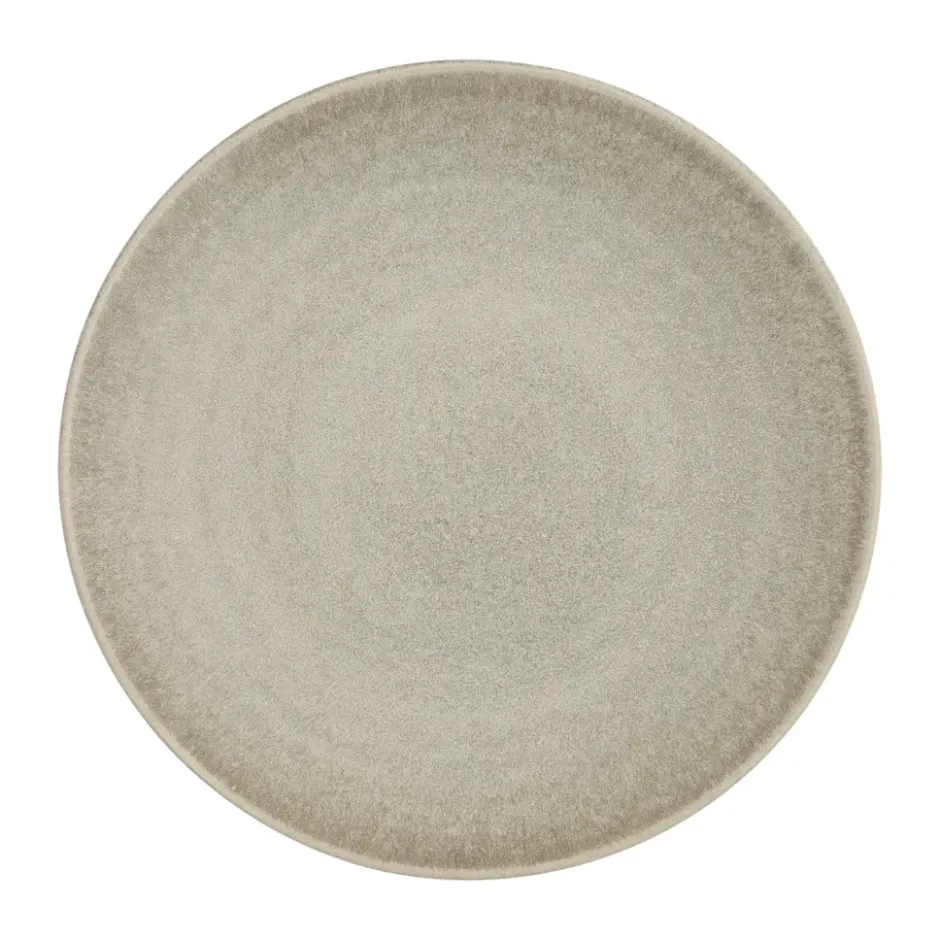 Terra mattallrik, Beige stengods, Ø26,5 cm