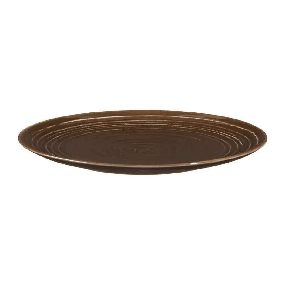 Terra tallrik Ø22,7 cm 6-pack, Earth Brown