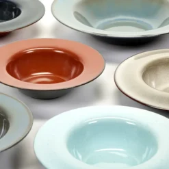 Terres de Rêves djup tallrik 21,3 cm, Misty grey-dark blue