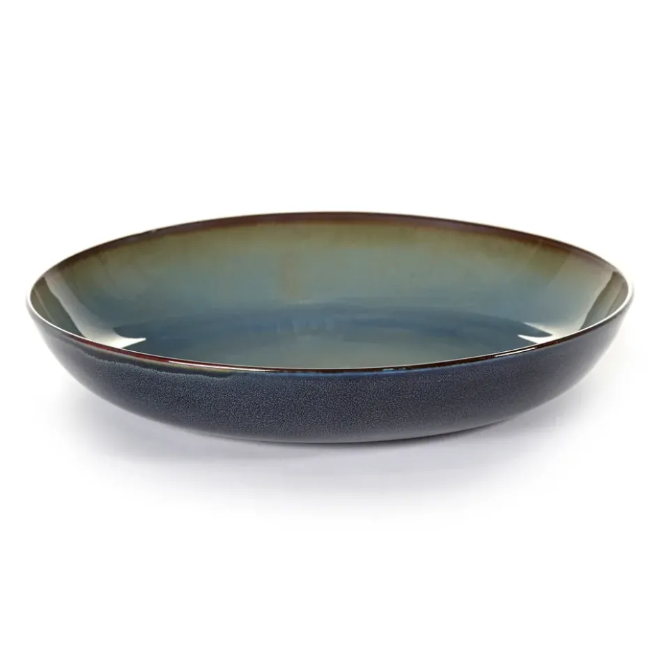 Terres de Rêves pastatallrik 23,5 cm, Blue grey-dark blue