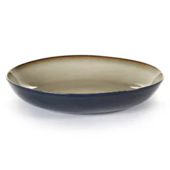 Terres de Rêves pastatallrik 23,5 cm, Misty grey-dark blue