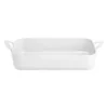 Toulouse ugnsform vit, 18x31 cm