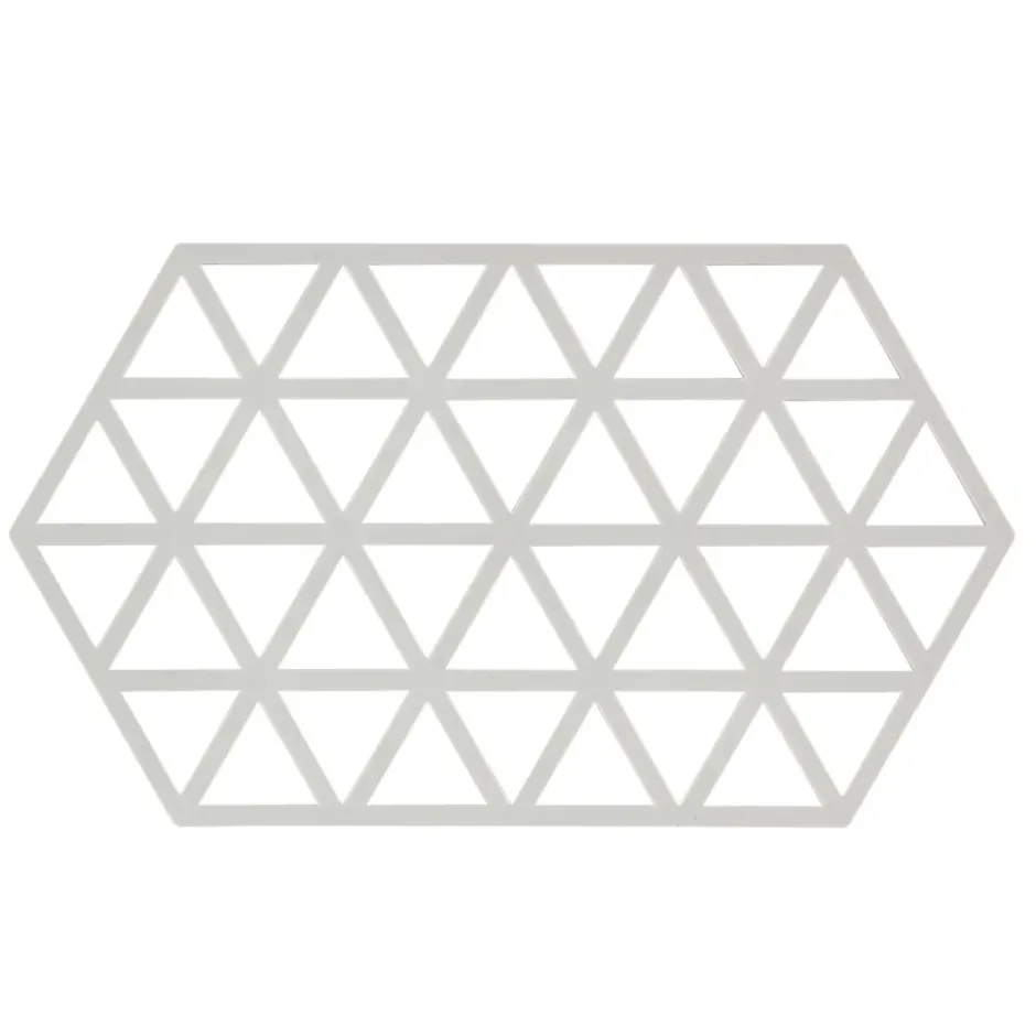 Triangle grytunderlägg stor, Warm grey