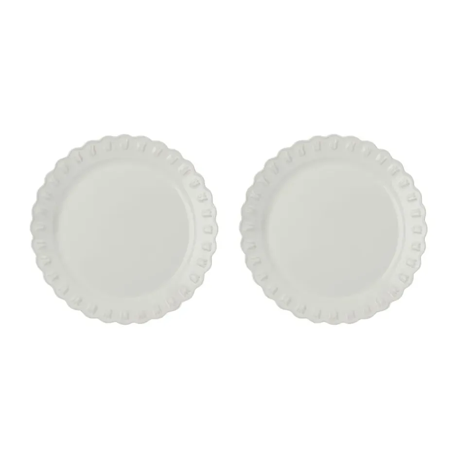 Tulipa tallrik Ø26 cm 2-pack, White