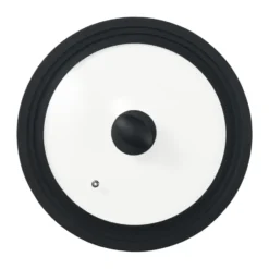 Una Universallock svart silikon rund, Glas