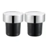 Valli vinförslutare 2-pack 3 cm, Krom