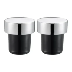 Valli vinförslutare 2-pack 3 cm, Krom