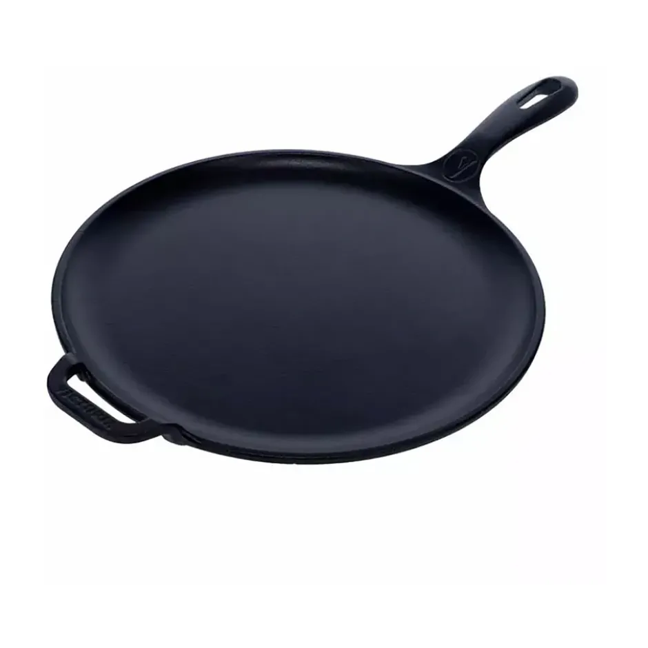 Victoria Comal stekpanna gjutjärn pre-seasoned, Ø30 cm