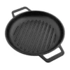 Victoria grillpanna gjutjärn två handtag enameled, Ø25 cm