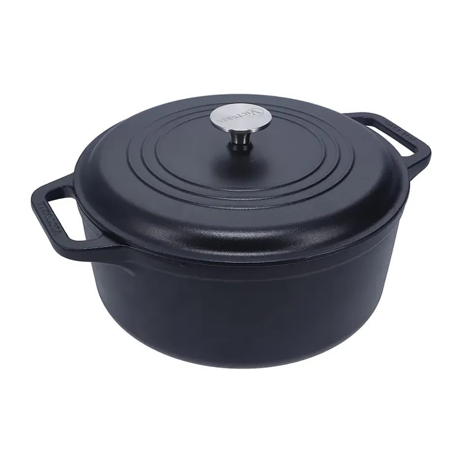 Victoria gryta gjutjärn enameled, 5,7 L