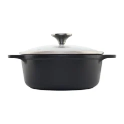 Victoria gryta gjutjärn glaslock pre-seasoned, 1,9 L