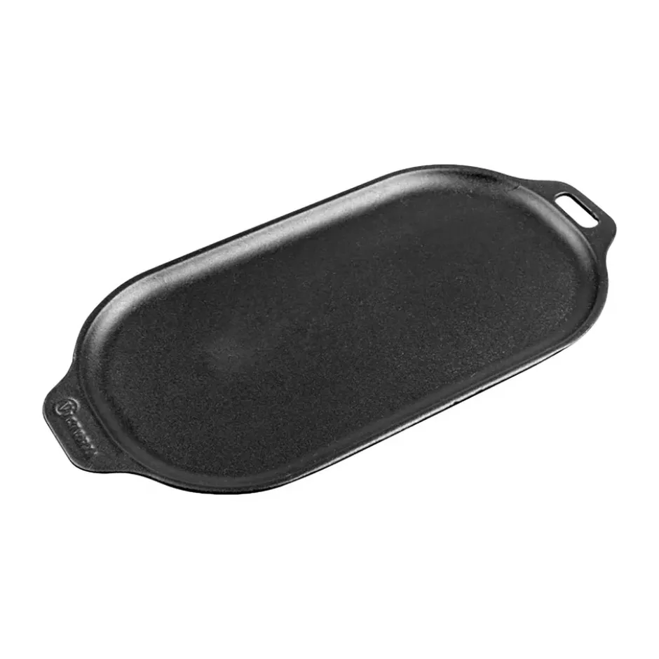 Victoria ovalt stekbord enameled, 34,3x16,4 cm