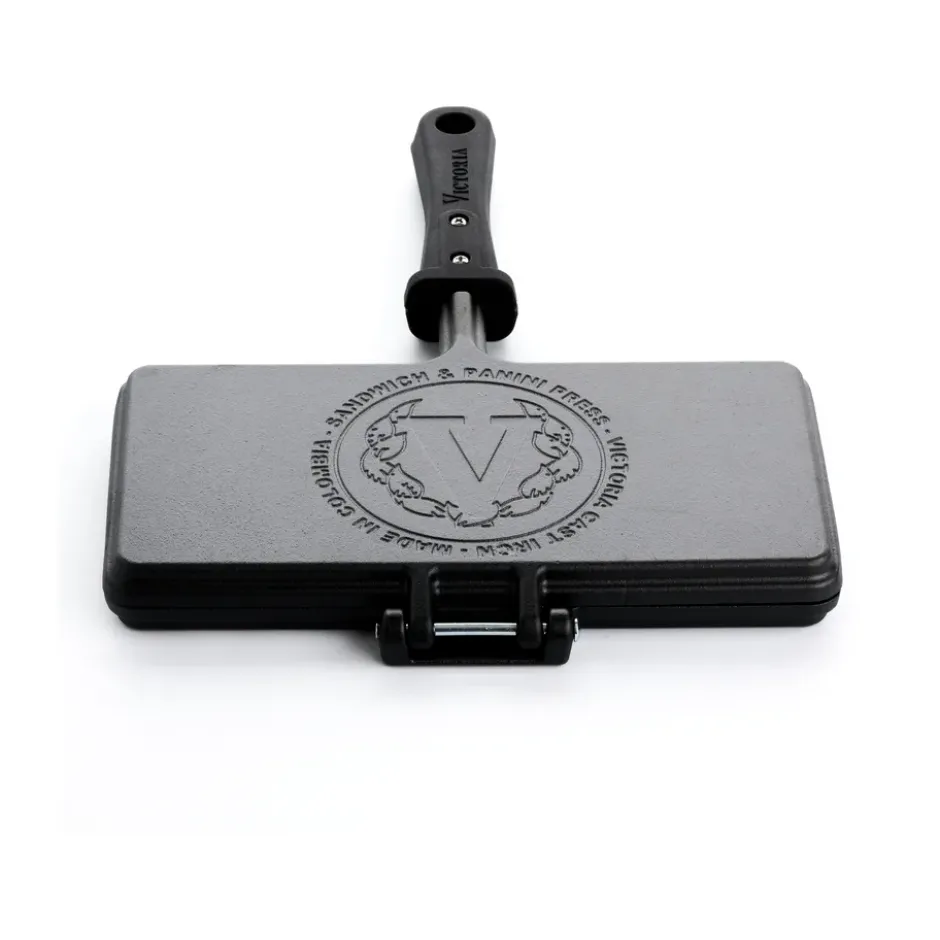Victoria sandwich maker & paninipress pre-seasoned, 34,8x27 cm