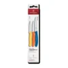 Victorinox Swiss Classic skalknivsset 3-delar, Gul-orange-blå