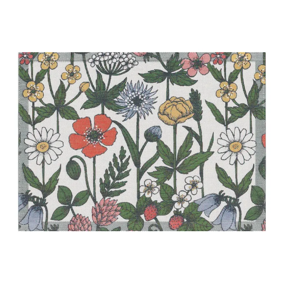 Vildblomster bordstablett 35x48 cm, Multi