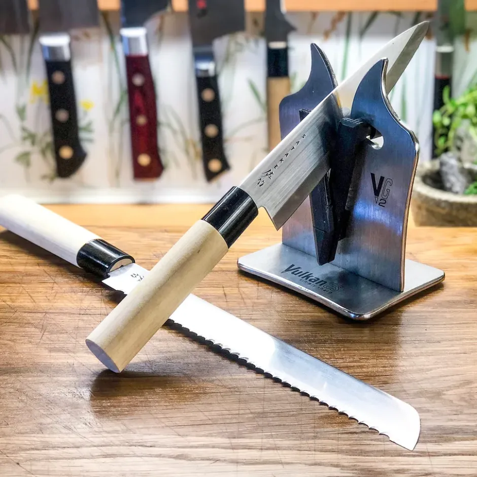 Vulkanus VG2 Professional knivslip, Rostfritt stål