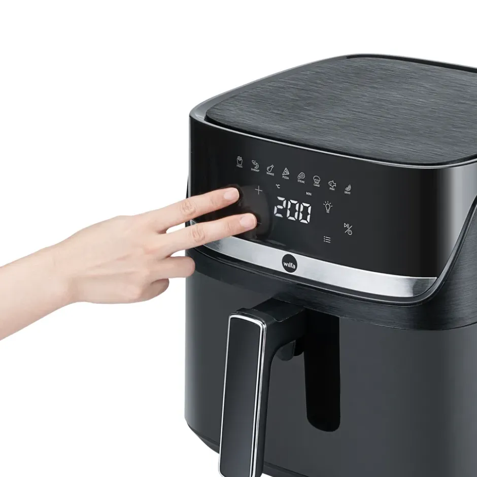 Wilfa Crispier airfryer, Svart, 8 L