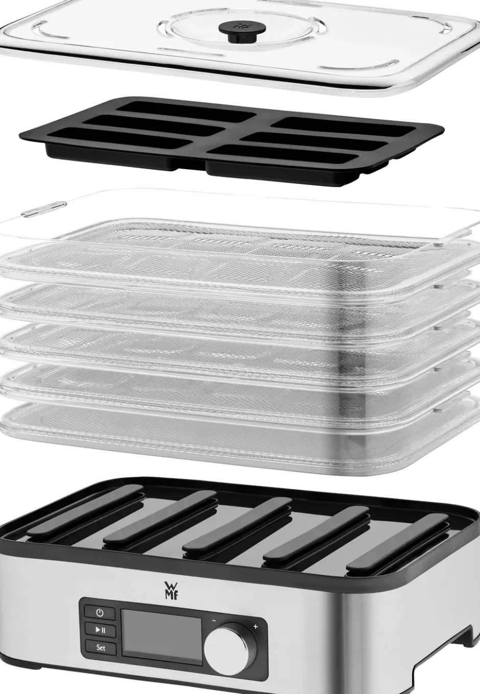WMF Snack frukt-& svamptork, Silver