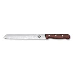 Wood knivset brödkniv & kockkniv, Rostfritt stål-lönn